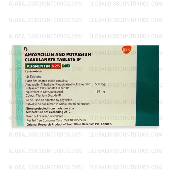 Buy Amoxicillin-Clavulanate-500mg-125mg online