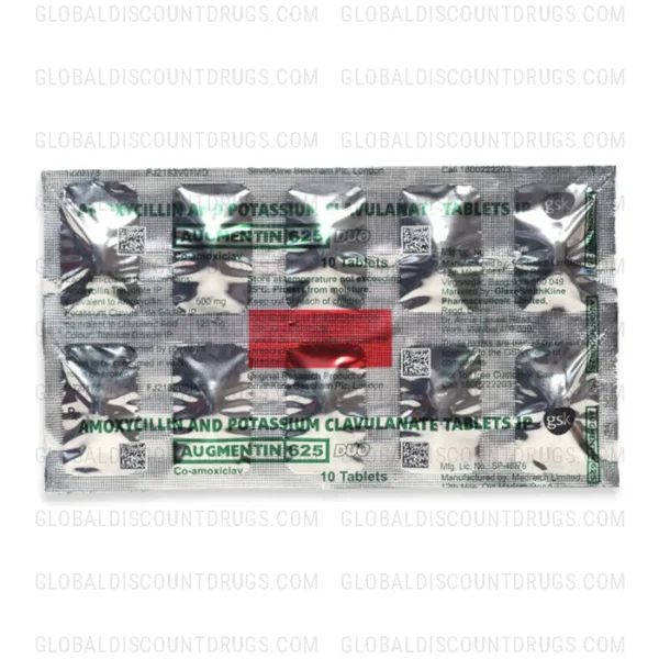 Buy Amoxicillin-Clavulanate-500mg-125mg-strip online