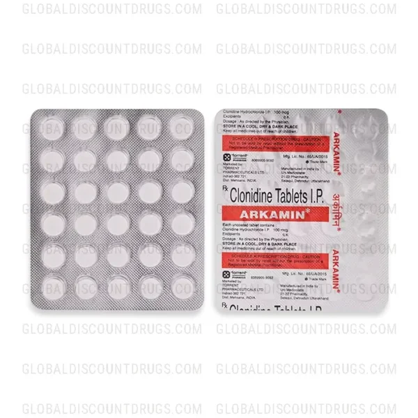 Buy CLONIDINE-0.1-mg-strip online