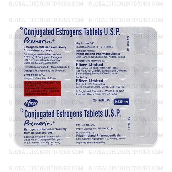 Buy Conjugated-Estrogens-0.625mg-strip online