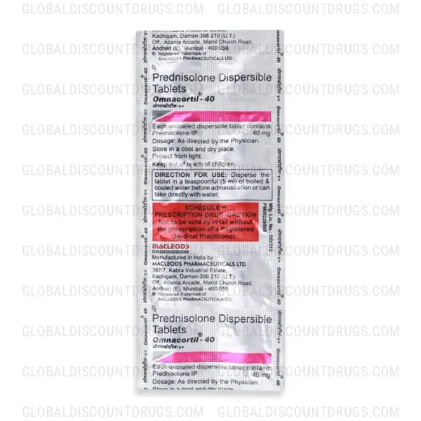 Buy Prednisone-40mg-strip online