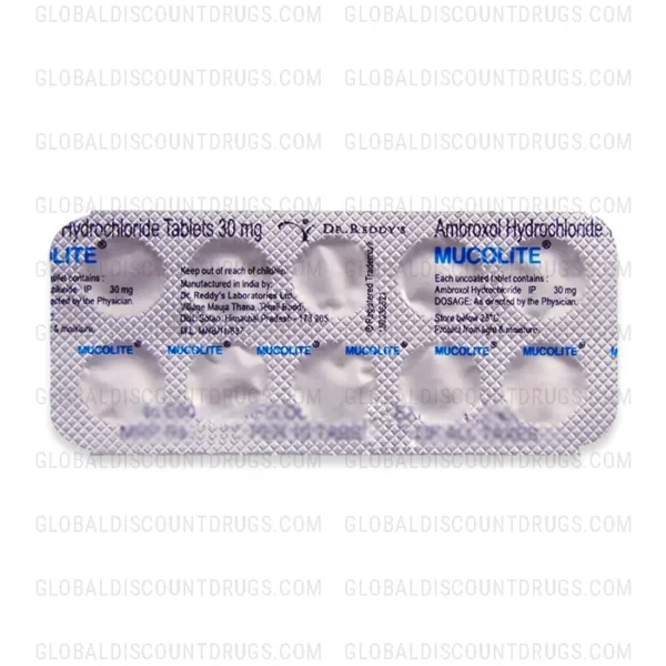 Buy Ambroxol-30mg-Tablets-strip online