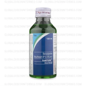 Buy Benzydamine-Oral-Rinse-0.15%-120ml online