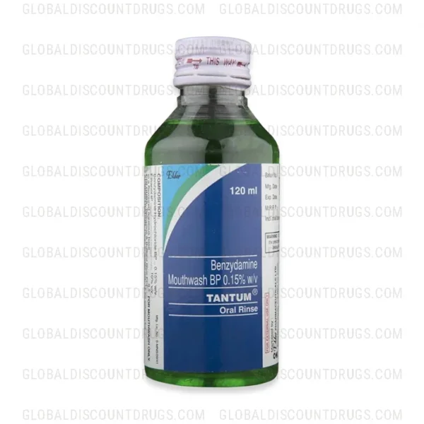 Buy Benzydamine-Oral-Rinse-0.15%-120ml online
