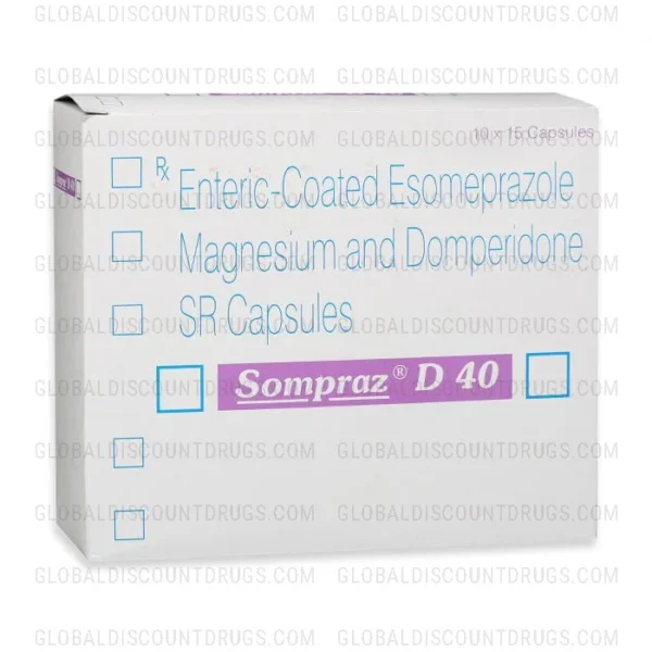 Buy Esomeprazole-Domperidone-40mg-30mg online
