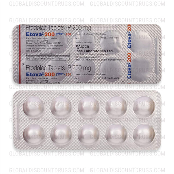 Buy Etodolac-200mg-strip online