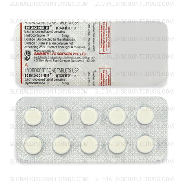 Buy Hydrocortisone-5mg-strip online