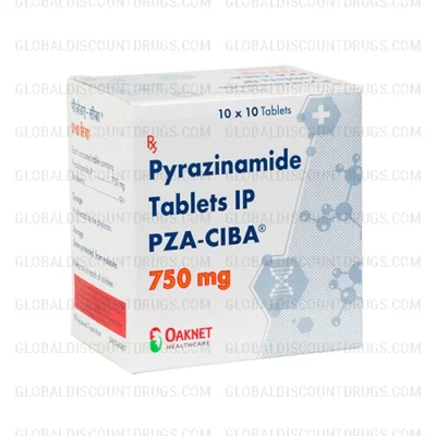 PYRAZINAMIDE 750mg (pza) tablets