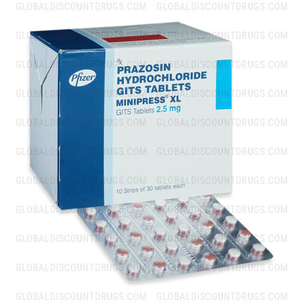 Buy Prazosin-ER-2.5mg online