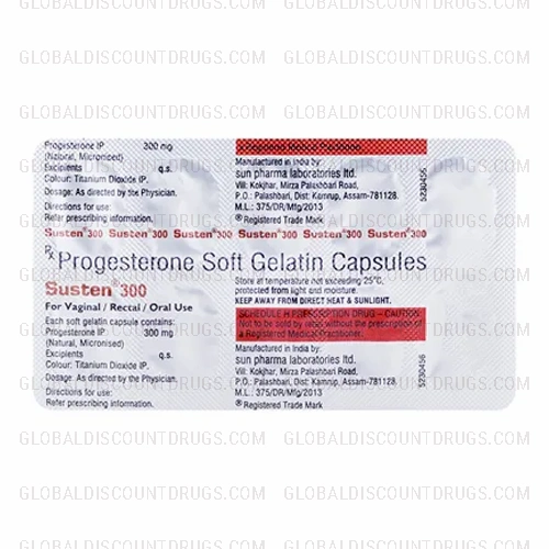 Progesterone 300mg strip