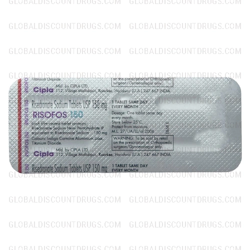 Risedronate 150mg strip