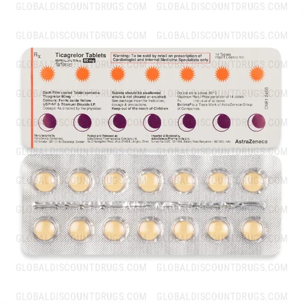 Buy Ticagrelor-90mg-strip online