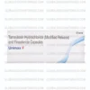 Tamsulosin Finasteride 0.4mg 5mg capsules