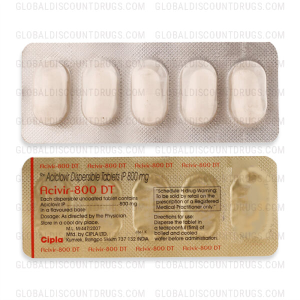 Buy Acyclovir-800mg-strip online