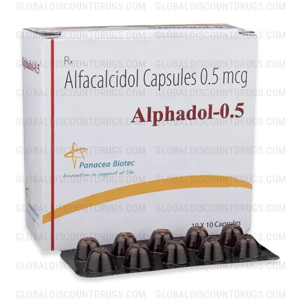 Buy Alfacalcidol-0.5mcg online