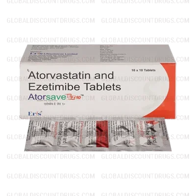 Buy Atorvastatin Ezetimibe 10mg 10mg online
