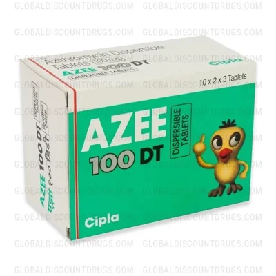 Buy Azithromycin-KIDTAB-100mg-DT-Tablets online