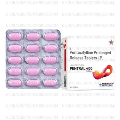Pentoxifylline 400mg tablet