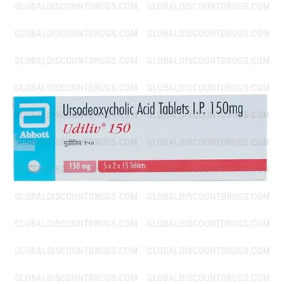 Ursodiol Ursodeoxycholic 150mg tablets