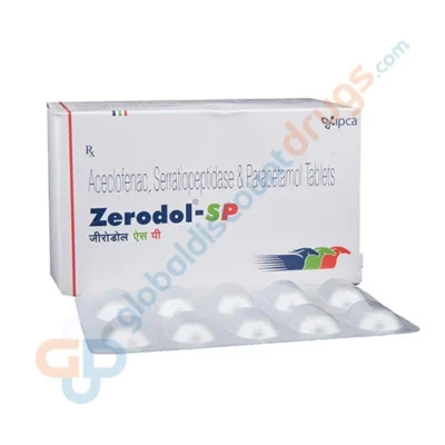Aceclofenac-Paracetamol-Serratiopeptidase 100mg-325mg-15mg