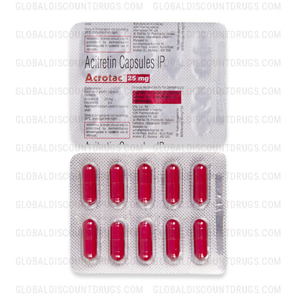 Buy Ацитретин-25мг-стрип online