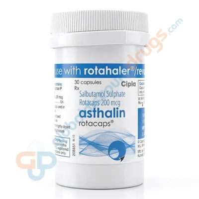 Buy Albuterol Salbutamol 200mcg Rotacap (Asthalin 200mcg Rotacaps) tablets online