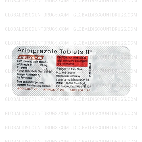 Aripiprazole 20mg strip