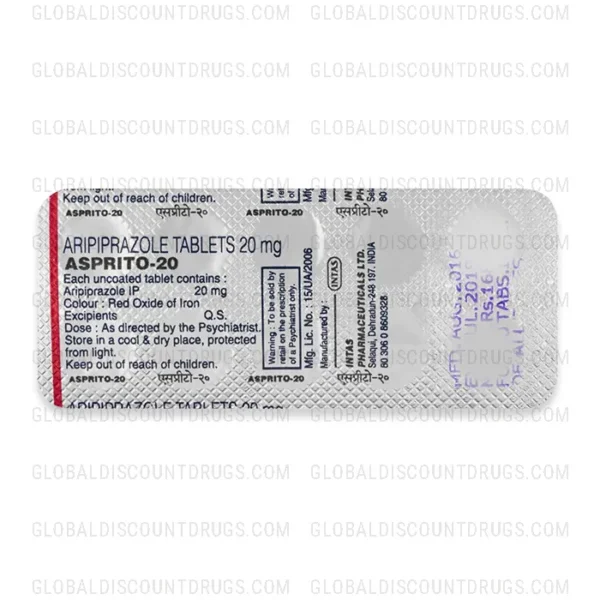 Buy Арипипразол-20мг-стрип online