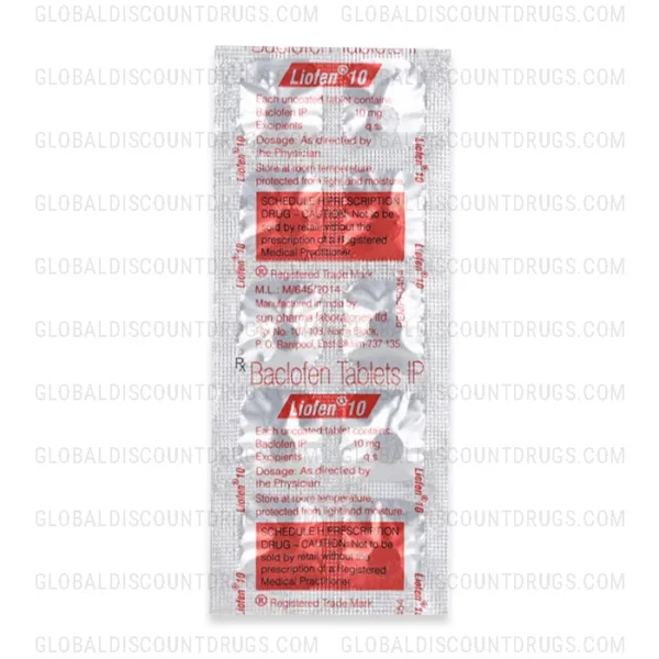 Buy Baclofen-10mg-strip online