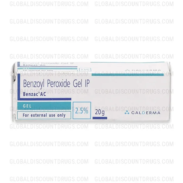 Buy Benzoyl-Peroxide-Gel-2.5%-20g online