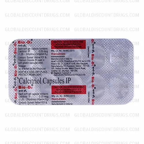 Buy Calcitriol 0.25mcg strip online