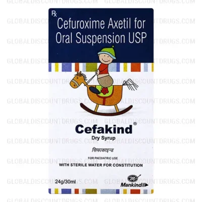 Buy Cefuroxime 125MG Dry Syrup 30ml online