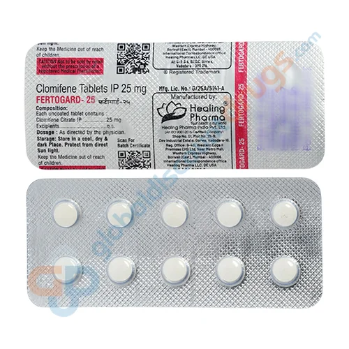 Clomifene-Clomiphene-25mg-Fertogard-25mg-Tablet-10s