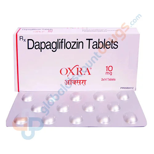 Dapagliflozin-10mg-Oxra-tablet-