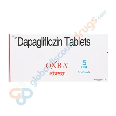 Dapagliflozin-5mg-Oxra-tablet-