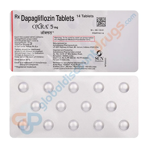Dapagliflozin-5mg-Oxra-tablet-