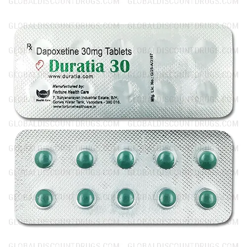 Buy Dapoxetine 30mg strip online