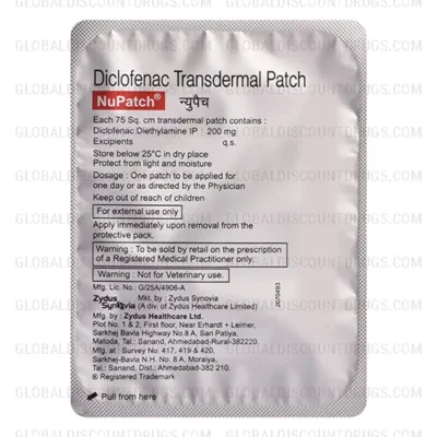 Buy Diclofenac Diethylamine 200mg strip online