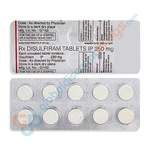 Disulfiram-250mg-tablet