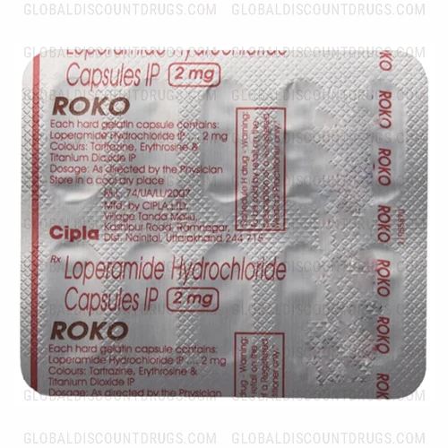 Buy Eldoper 2Mg (Loperamide) tablets (ROKO 2mg Capsule 10’s) online