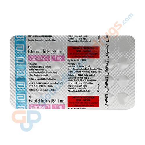 Estradiol-1mg-Estrabet-tablet-