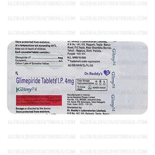 Buy Glimepiride 4mg tablets[1] online