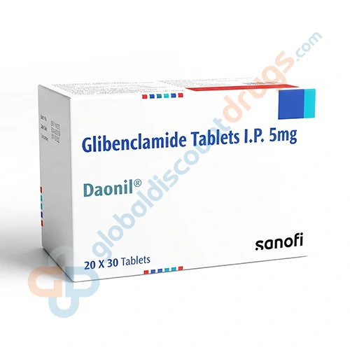 Buy GlyburideGlibenclamide 5mg (Daonil Tablet 30’s ) online