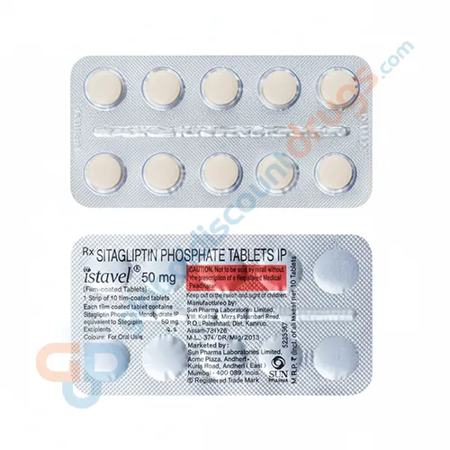 Istavel-50mg-Tablet-10s-Sitagliptin-50