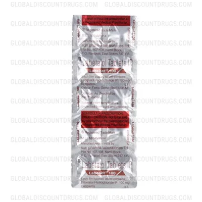 Buy Labetalol 100mg strip online