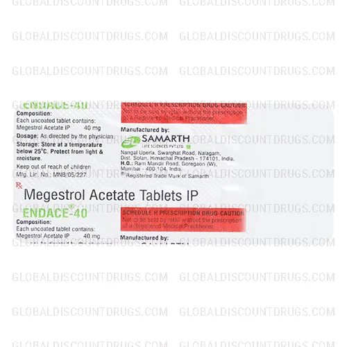 Megestrol Acetate 40mg strip