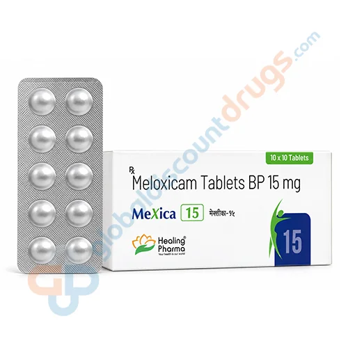 Buy Meloxicam 15mg Mexica 15mg tablet 10’s online