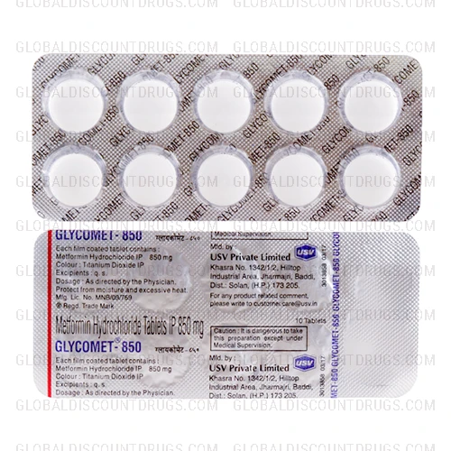 Metformin 850mg strip