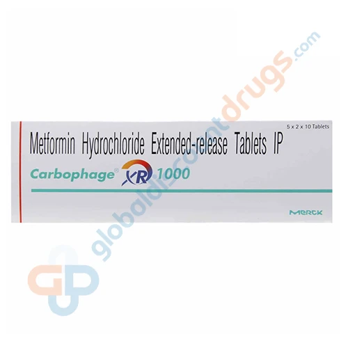 Metformin ER 1000mg Tablets
