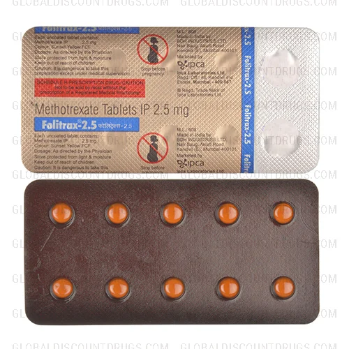 Methotrexate 2.5mg Tablets strip